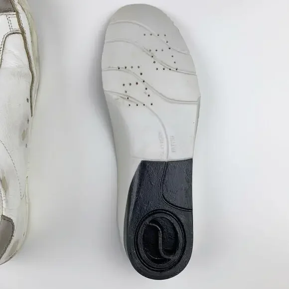 Golden Goose Superstar Low Top Sneakers White Leather Grey Fleece Star Womens 38 - Picture 9 of 16